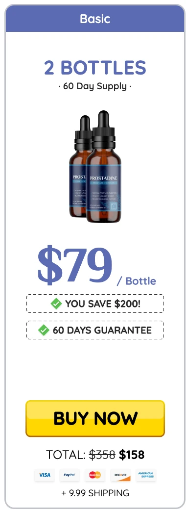 Prostadine 2 bottles